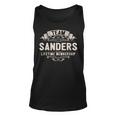 Team Sanders Lifetime Membership Retro Last Name Vintage Tank Top