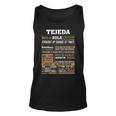Tejeda Name Gift Tejeda Born To Rule V2 Unisex Tank Top