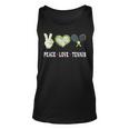 Tennis Lovers Player Fans Peace Love Tennis Tennis Tank Top