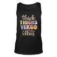 Thick Thighs Virgo Vibes August September Birthday Virgo Tank Top