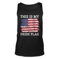 This Is My Pride Flag American Flag 4Th Of July For Men Unisex Tank Top