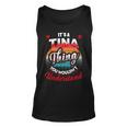 Tina Retro Name Its A Tina Thing Unisex Tank Top