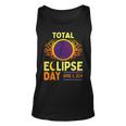 Total Solar Eclipse Day April 8 2024 Retro Sun Eclipse Tank Top