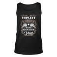 Triplett Name Gift Triplett Blood Runs Throuh My Veins Unisex Tank Top