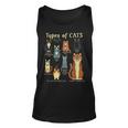 Types Of Cat Funny Comparison Cat Pet Lover Owner Unisex Tank Top