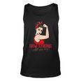 Uaw Strike Red United Auto Workers Picket Sign Tank Top