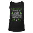 This Is My Ugly Christmas Sweater Style Tank Top