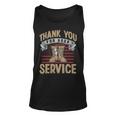 Veteran Vets Thank You For Your Service Veterans Day Veterans Unisex Tank Top