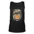 Veteran Vets Tiger Soldier Veteran Army Tiger Safari Animal Lover 372 Veterans Unisex Tank Top