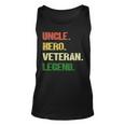 Veteran Vets Uncle Hero Veteran Legend Veterans Unisex Tank Top