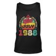 Vintage 35Th Birthday Awesome Since July 1988 Unisex Tank Top