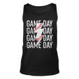 Vintage Game Day Fathers Day Lightning Bolt Baseball Sport Unisex Tank Top