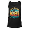 Vintage San Diego California Beach Surf Summer Vacations California And Merchandise Tank Top