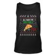 All I Want For Christmas Is Pizza Ugly Christmas Sweaters Tank Top