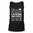 Were More Than Just Camping Friends Were Like A Gang Gifts Unisex Tank Top