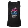 Witch Or Wizard Promoted To Grandpa Gender Reveal Party Unisex Tank Top