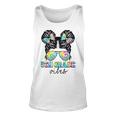 5Th Grade Vibes Messy Hair Bun Girl Back To School First Day Unisex Tank Top