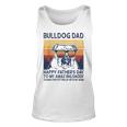 Bulldog Dad Happy Fathers Day To My Amazing Daddy Grandpa Unisex Tank Top