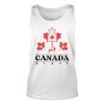 Canada Day Flag Vintage Canadian Maple Leaf Heritage Toddler Canada Tank Top