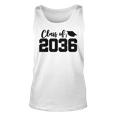 Class Of 2036 First Day Of School Grow With Me Graduation Tank Top