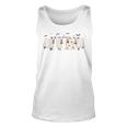 Cute Cow Dressed As Ghost Halloween Boo Cow Lover Tank Top