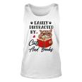 Easily Distracted By Cats And Books Cat Lover For Cat Lover Tank Top