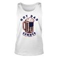 Funny Fathers Day Hot Dad Summer Bbq Dad Bod Gift Unisex Tank Top