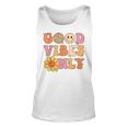 Good Vibes Only Peace Love 60S 70S Tie Dye Groovy Hippie Unisex Tank Top