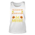 Kids Big Brother Fall Pregnancy Announcement Autumn Baby 2 Unisex Tank Top