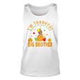 Kids Thanksgiving Baby Announcement Big Brother Unisex Tank Top