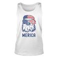 Patriotic Eagle Merica 4Th Of July Sunglasses American Flag Unisex Tank Top