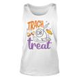 Respiratory Therapist Halloween Trach Or Treat Pulmonary Tank Top