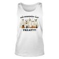 Did Somebody Say Treat Ghost Dogs Lovers Halloween Costume Tank Top