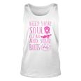 Soul Clean Boots Dirty Cute Pink Cowgirl Boots Rancher Unisex Tank Top