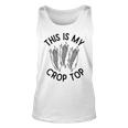 This Is My Crop Top Funny Corn Farm Country Music Unisex Tank Top