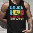1St Grade Level Complete Gamer Last Day Of School Graduation Tank Top Gifts for Him
