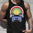 3 Cars Race Automobile Roadtrip Travel Car Drive Graphic Cars Tank Top Gifts for Him