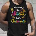 3 Year Old Mexican Fiesta No Time To Siesta Lets Three-Esta Unisex Tank Top Gifts for Him