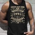 30Th Birthday 30 Years Old Legends Born September 1993 Tank Top Gifts for Him