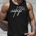 33Th Birthday Funny Vintage 1986 Gift Idea Unisex Tank Top Gifts for Him