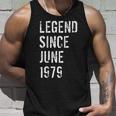 40Th Birthday Gift Legend Since June 1979 Unisex Tank Top Gifts for Him