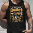 44Th Birthday 44 Years Old Legends Born August 1979 Tank Top Gifts for Him