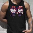 4Th July Funny Baseball Griddy Dance Usa Patriotic Man Unisex Tank Top Gifts for Him
