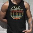 50 Years Old Vintage 1971 Limited Edition 50Th Birthday Tank Top Gifts for Him