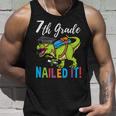 7Th Grade Nailed It Dinosaur Graduation Unisex Tank Top Gifts for Him