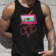80S Cassette Tape Pencil 1980S Retro Vintage Music Tank Top Gifts for Him