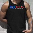 Abuelo Puerto Rico Flag Puerto Rican Pride Fathers Day Gift Unisex Tank Top Gifts for Him