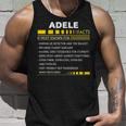 Adele Name Gift Adele Facts Unisex Tank Top Gifts for Him