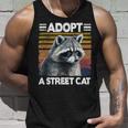 Adopt A Street Cat Watercolor Raccoon Tank Top Gifts for Him