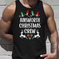 Ainsworth Name Gift Christmas Crew Ainsworth Unisex Tank Top Gifts for Him